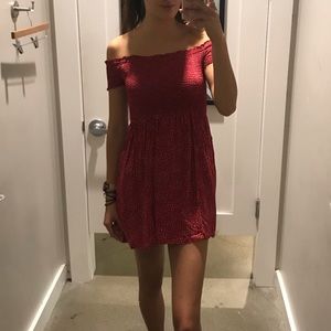 Red Brandy Melville dress